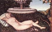 CRANACH, Lucas the Elder The Nymph of the Fountain fdg France oil painting reproduction